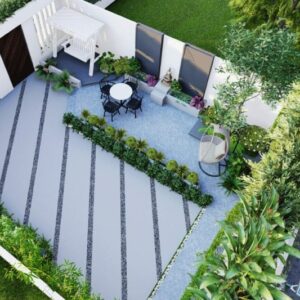 Thiết kế và bố trí sân nhà sao cho hợp lý
